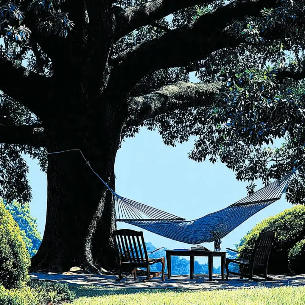6-Backyard Hammock Idea