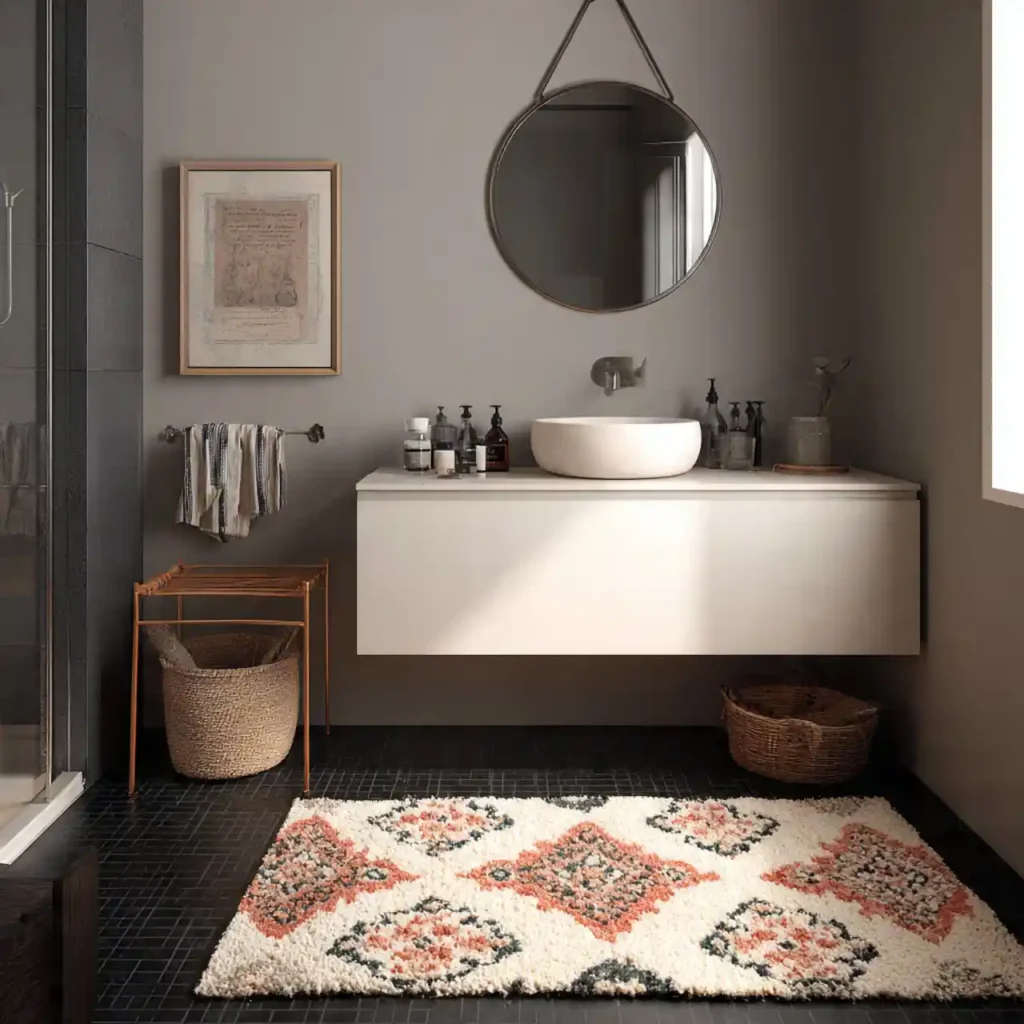 6-Bathroom Rug Idea