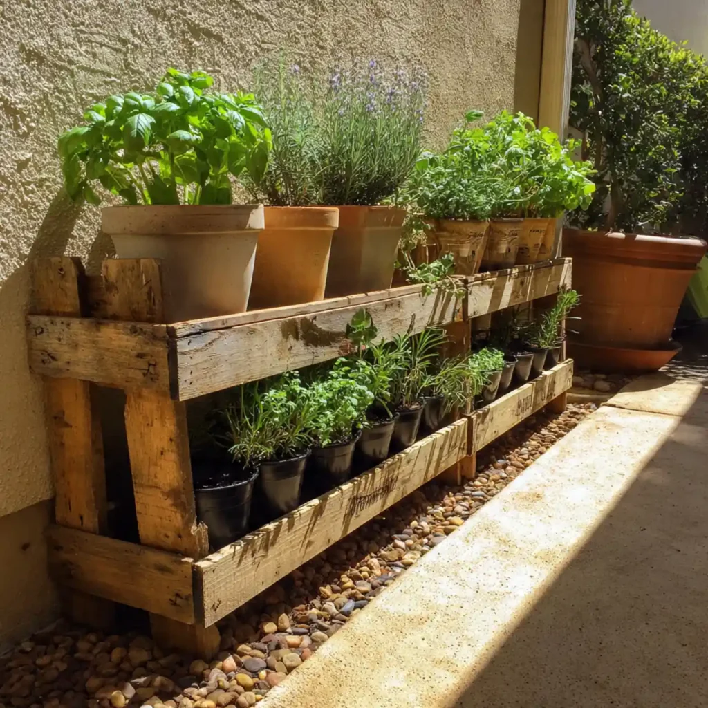 6-Creative Outdoor Pallet Project