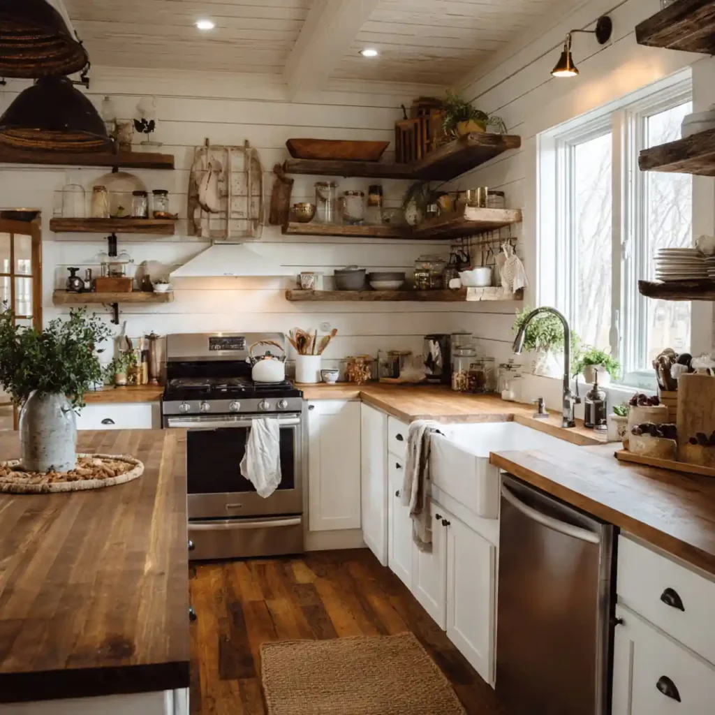 6-Farmhouse Kitchen Idea
