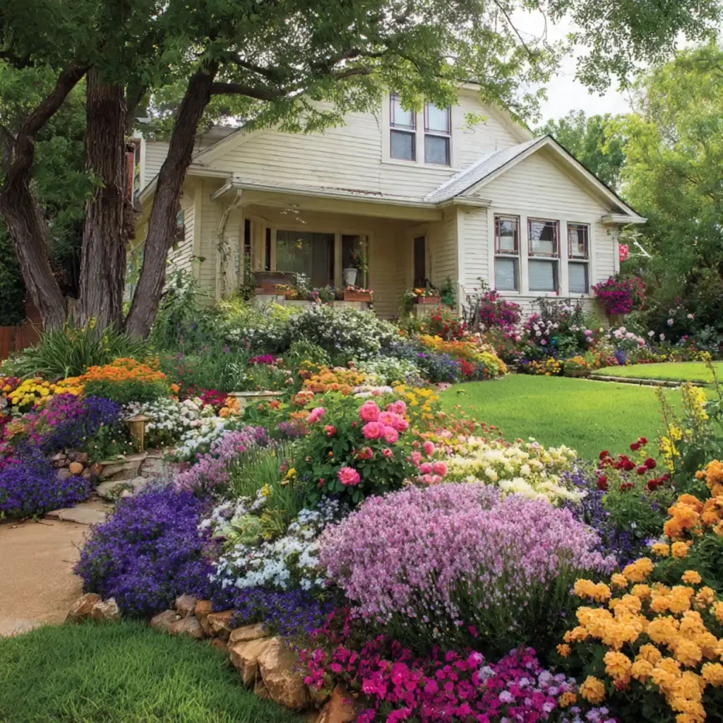 6-Front Yard Landscaping Idea