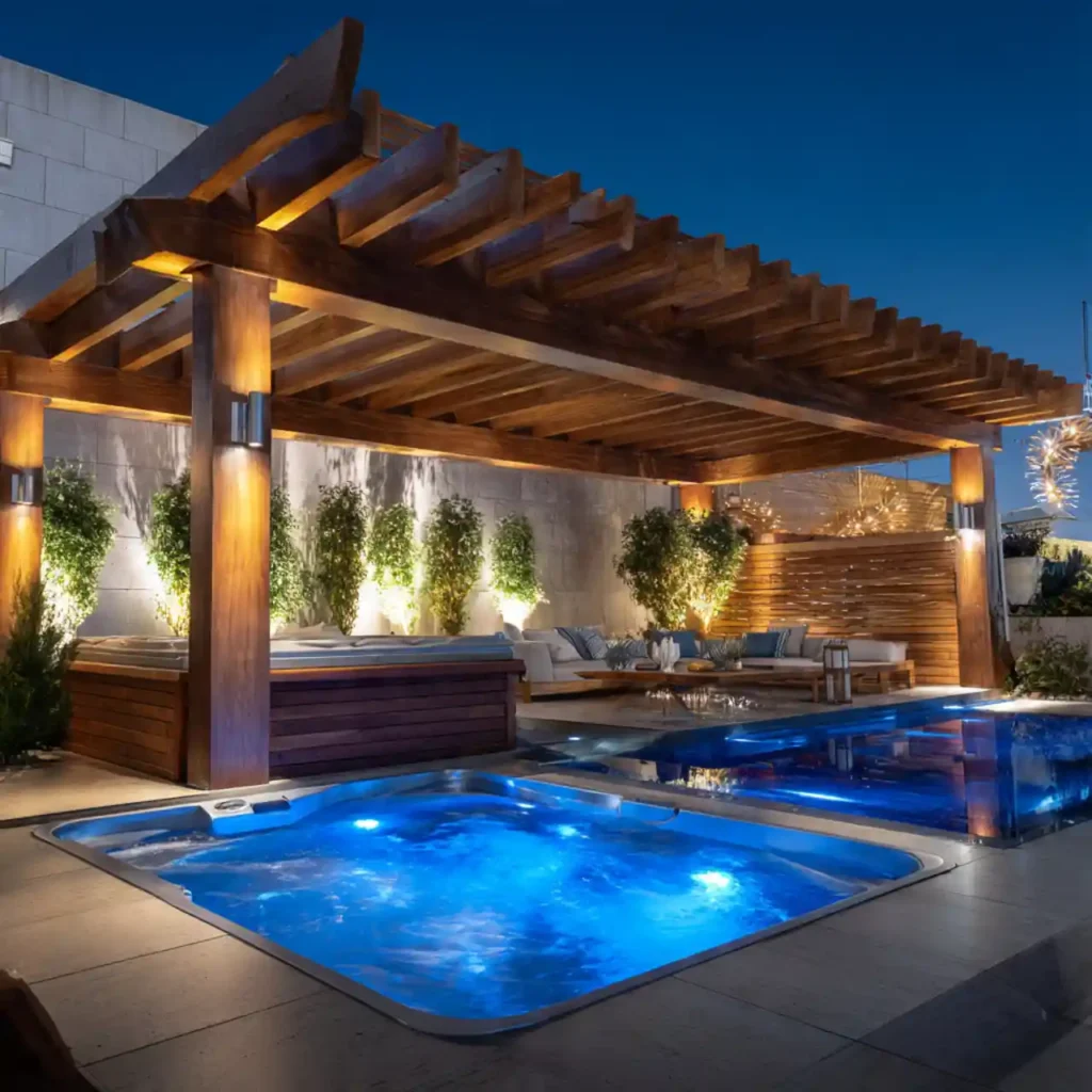 6-Jacuzzi Outdoor Idea