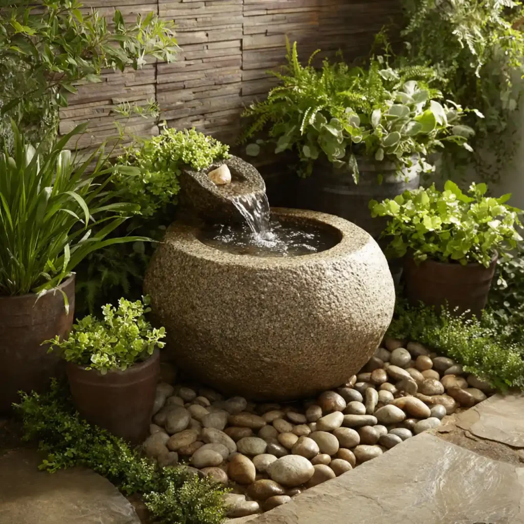 6-Outdoor Fountain Idea