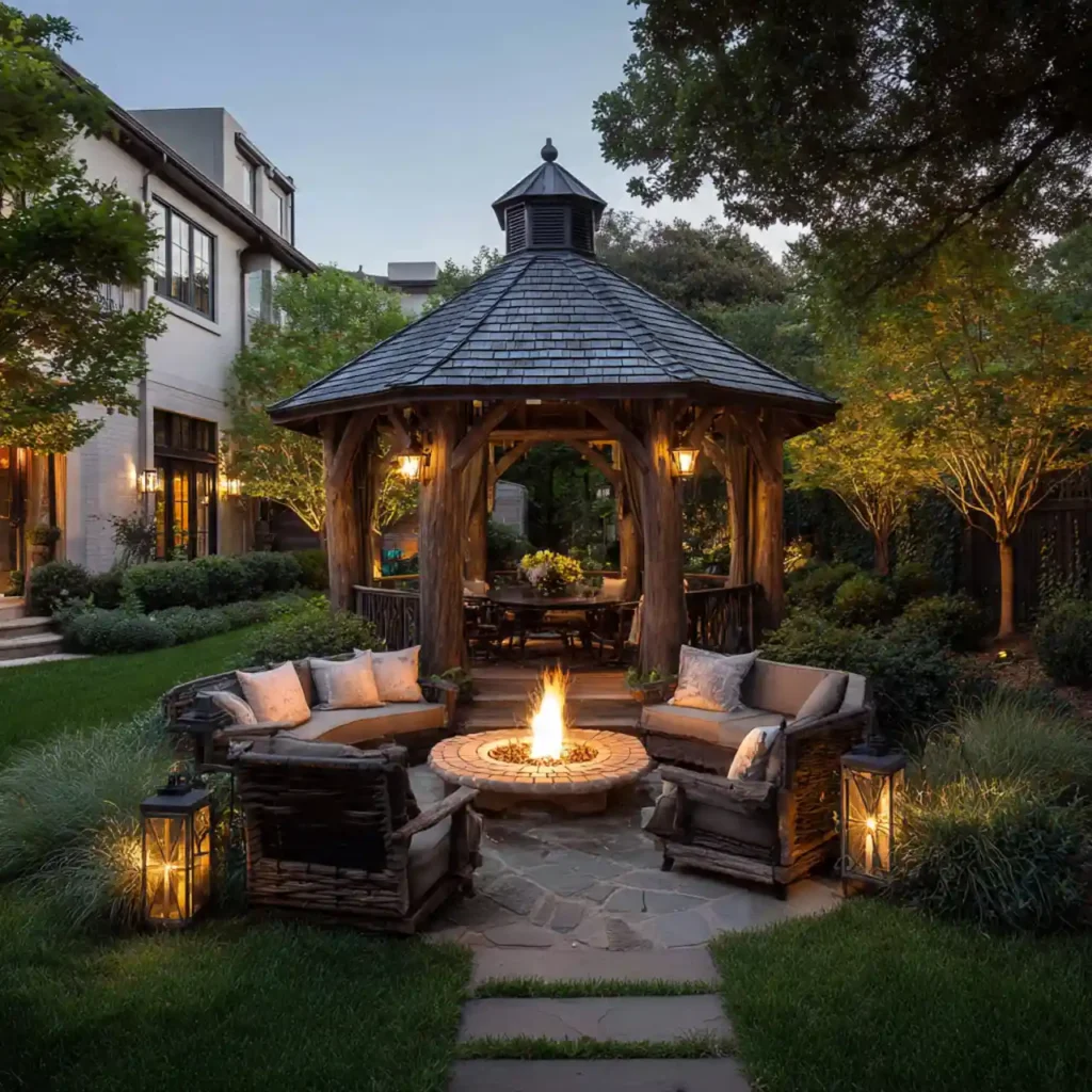 7-Backyard Gazebo Idea