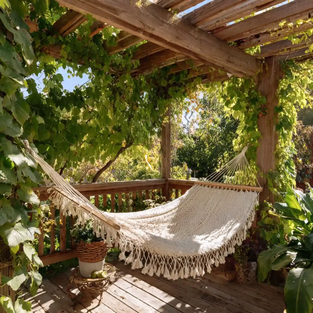 7-Backyard Hammock Idea