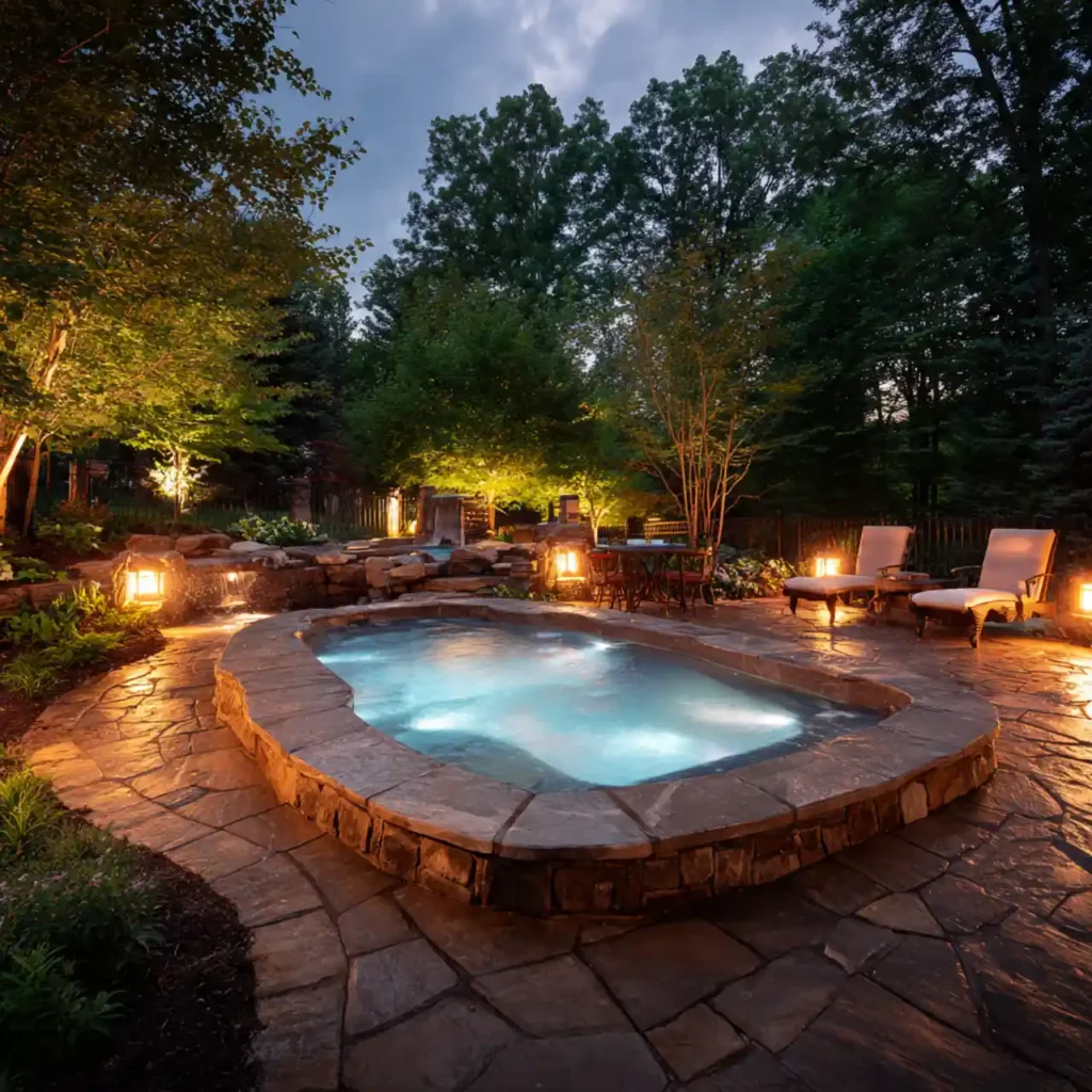 7-Jacuzzi Outdoor Idea