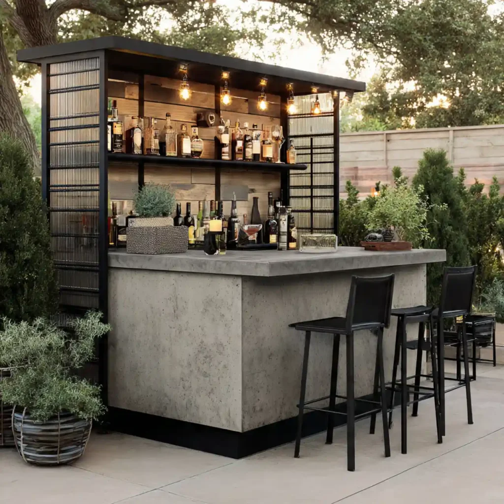 7-Outdoor Bar Idea