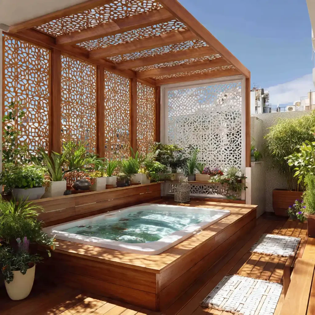8-Jacuzzi Outdoor Idea