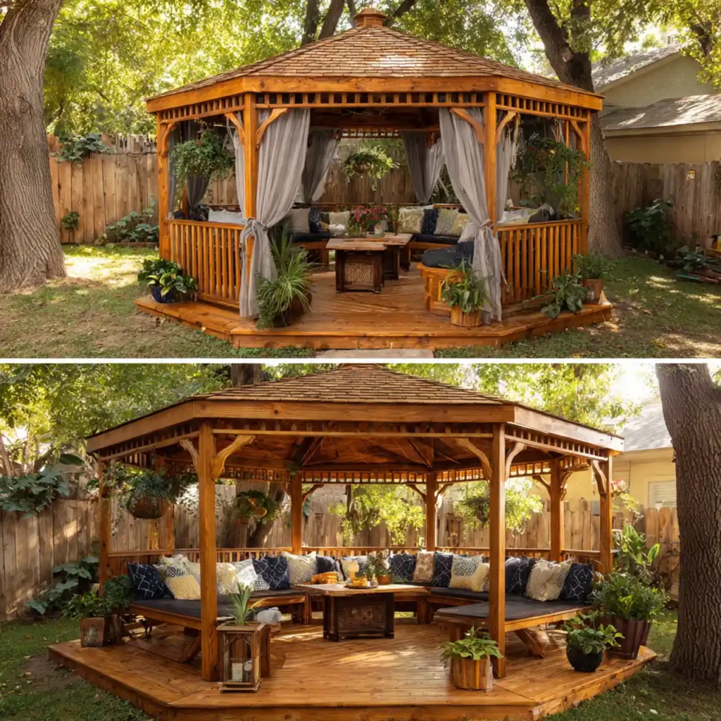 9-Backyard Gazebo Idea