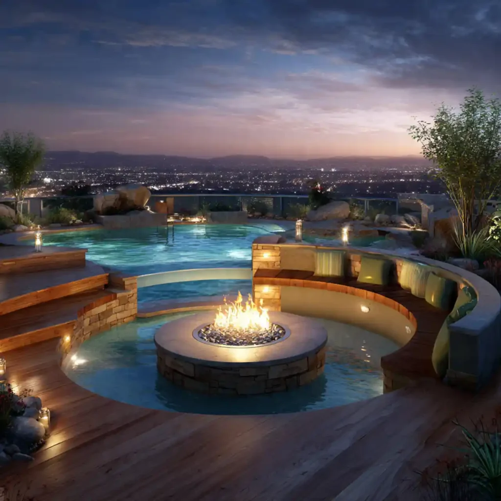 9-Jacuzzi Outdoor Idea