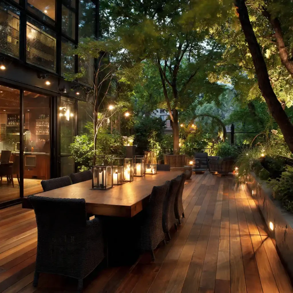 9-Outdoor Dining Area Idea