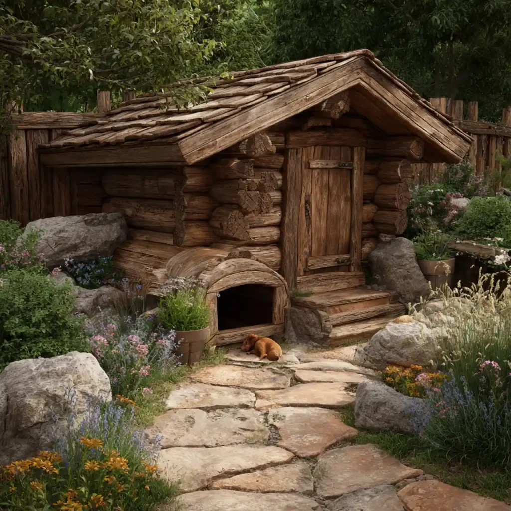 9-Outdoor Dog Kennel Idea