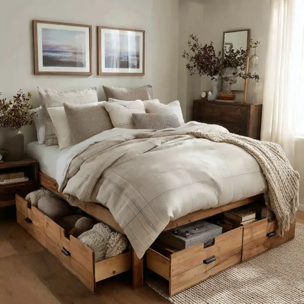 1-Bedroom Storage Ideas