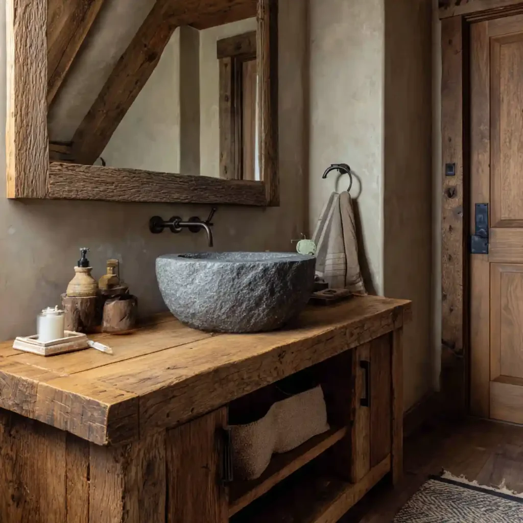 1-Farmhouse Bathroom Ideas