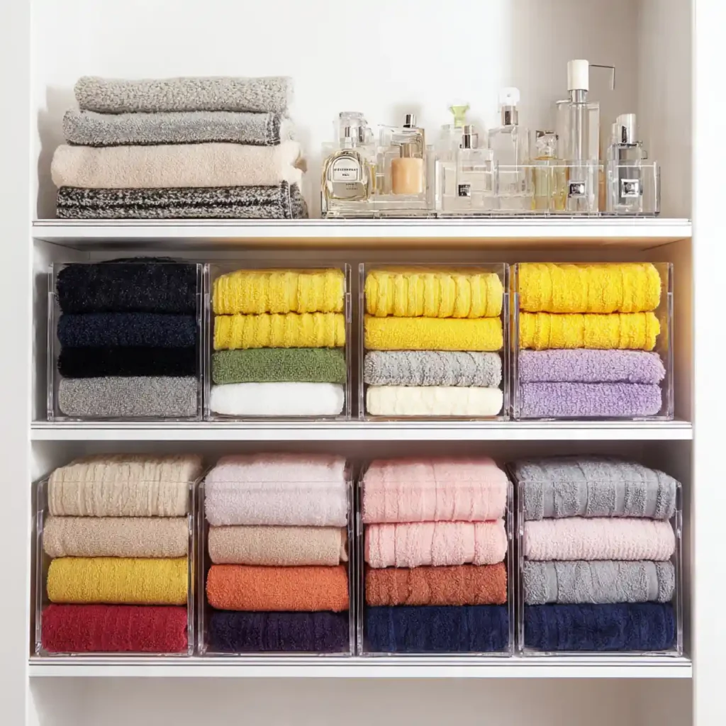10-Bathroom Linen Closet Organization Idea