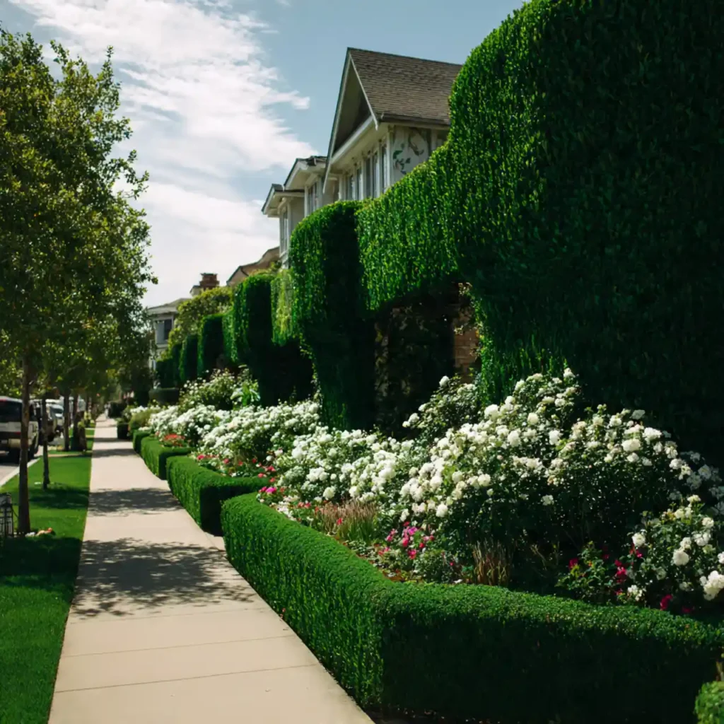10-Privacy Fence Idea