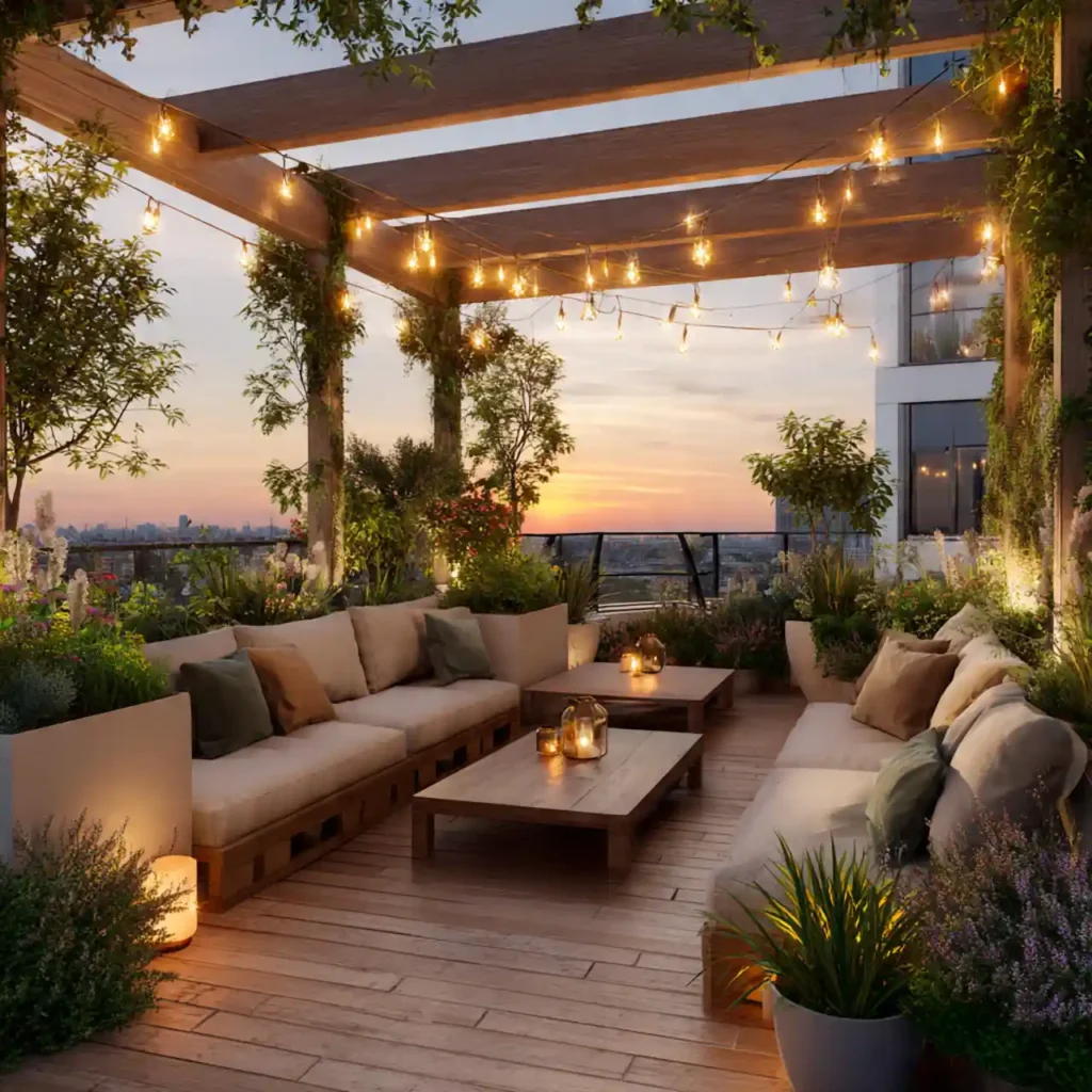 10-Rooftop Garden Idea