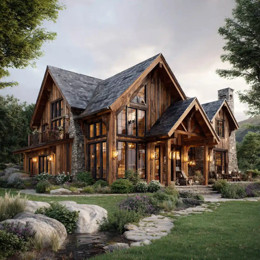 10-Rustic Home Exterior Idea