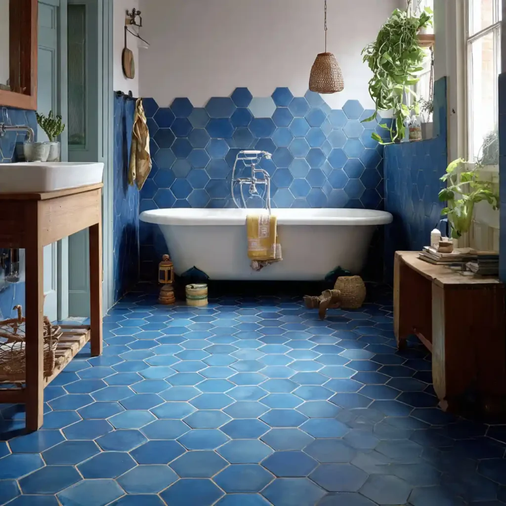 11-Blue Bathroom Idea
