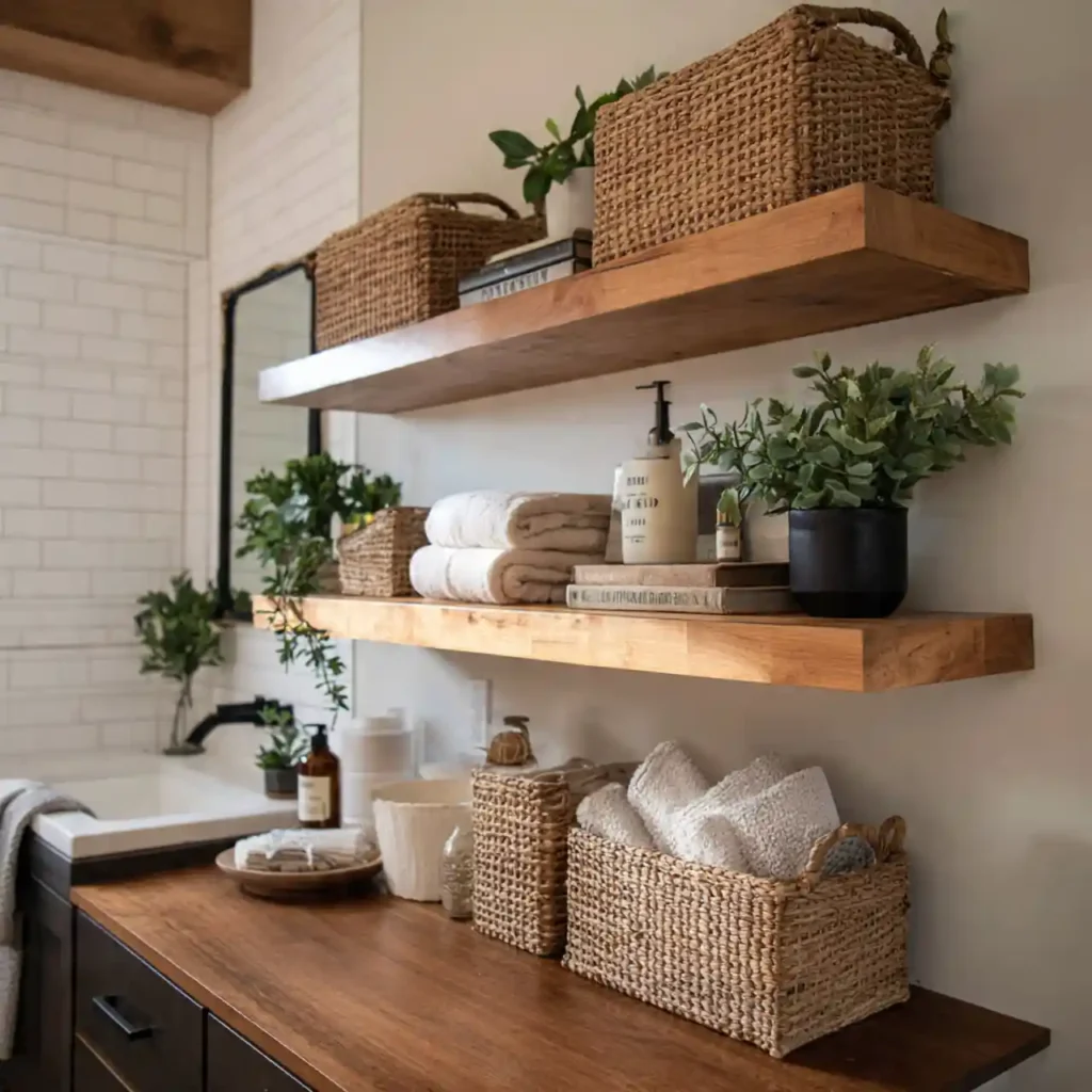 11-Farmhouse Bathroom Idea
