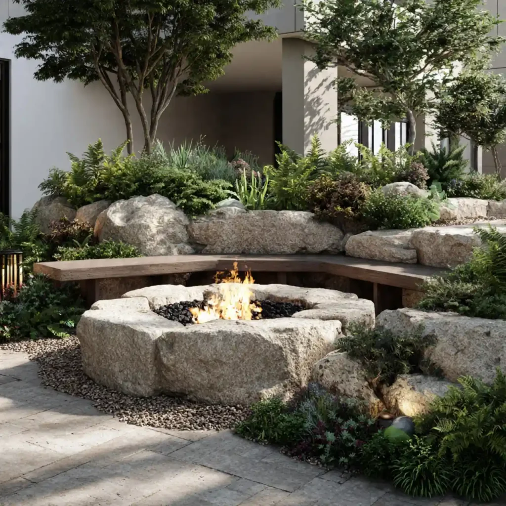 11-Outdoor Fire Pit Area Idea
