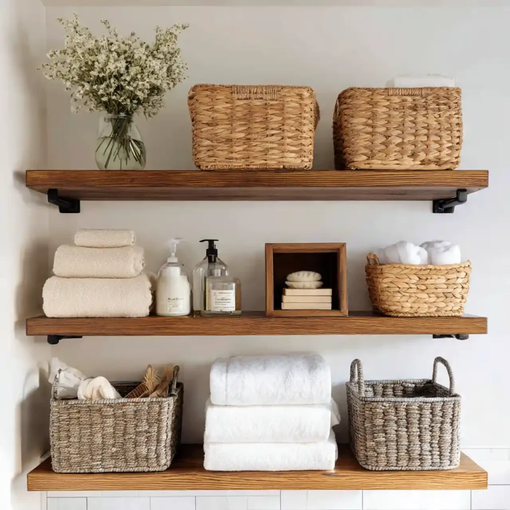 12-Farmhouse Bathroom Idea