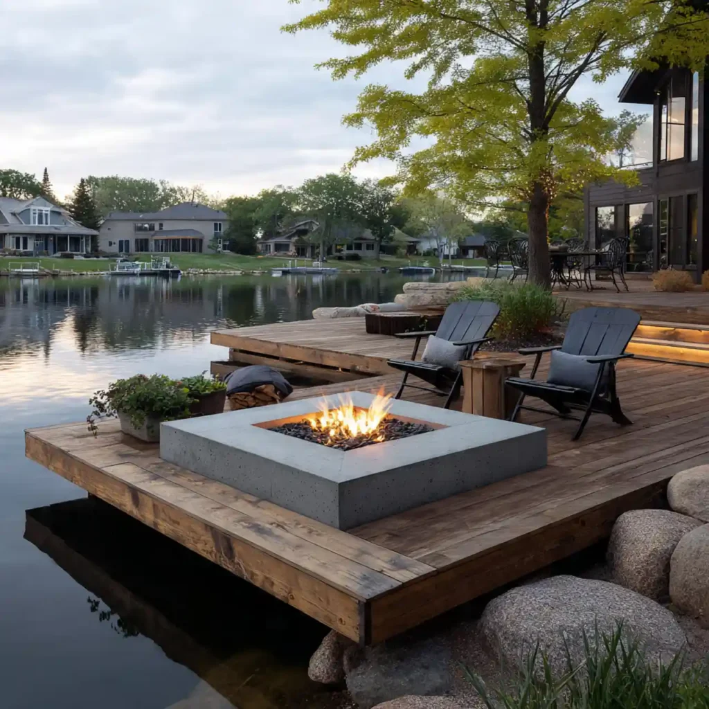 12-Outdoor Fire Pit Area Idea