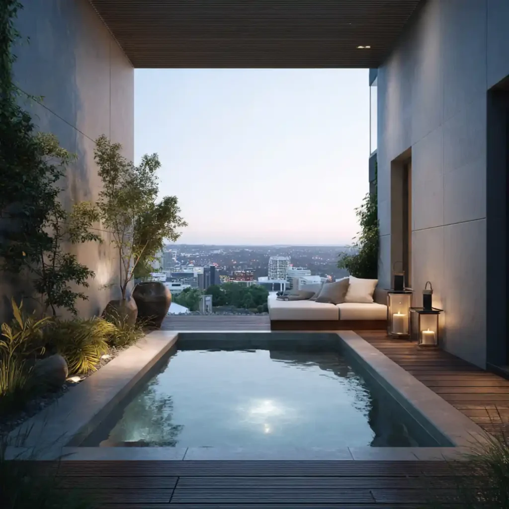 12-Outdoor Pool Area Idea