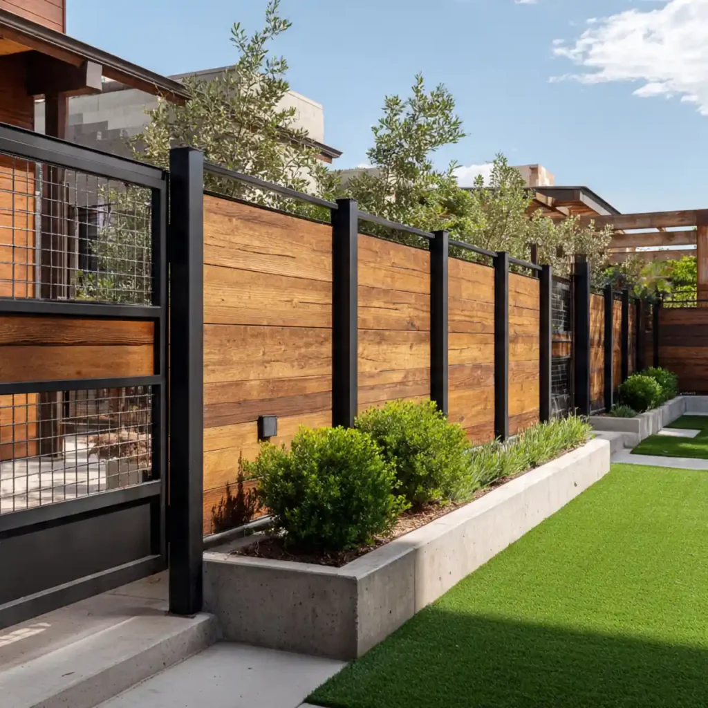 12-Privacy Fence Idea