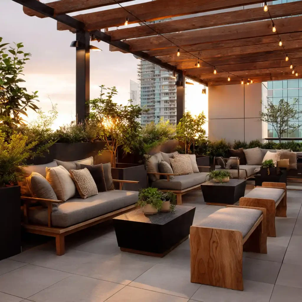 12-Rooftop Garden Idea