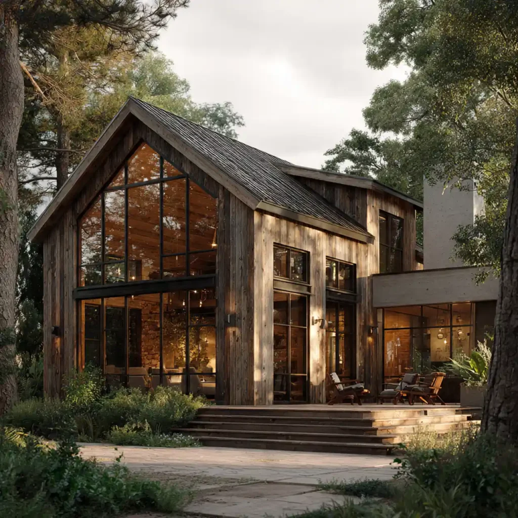 12-Rustic Home Exterior Idea