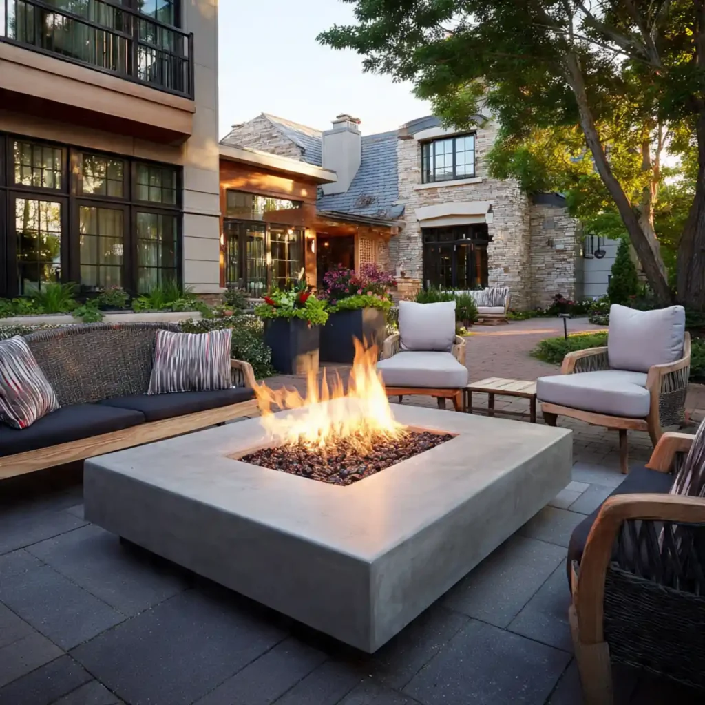 13-Outdoor Fireplace Idea