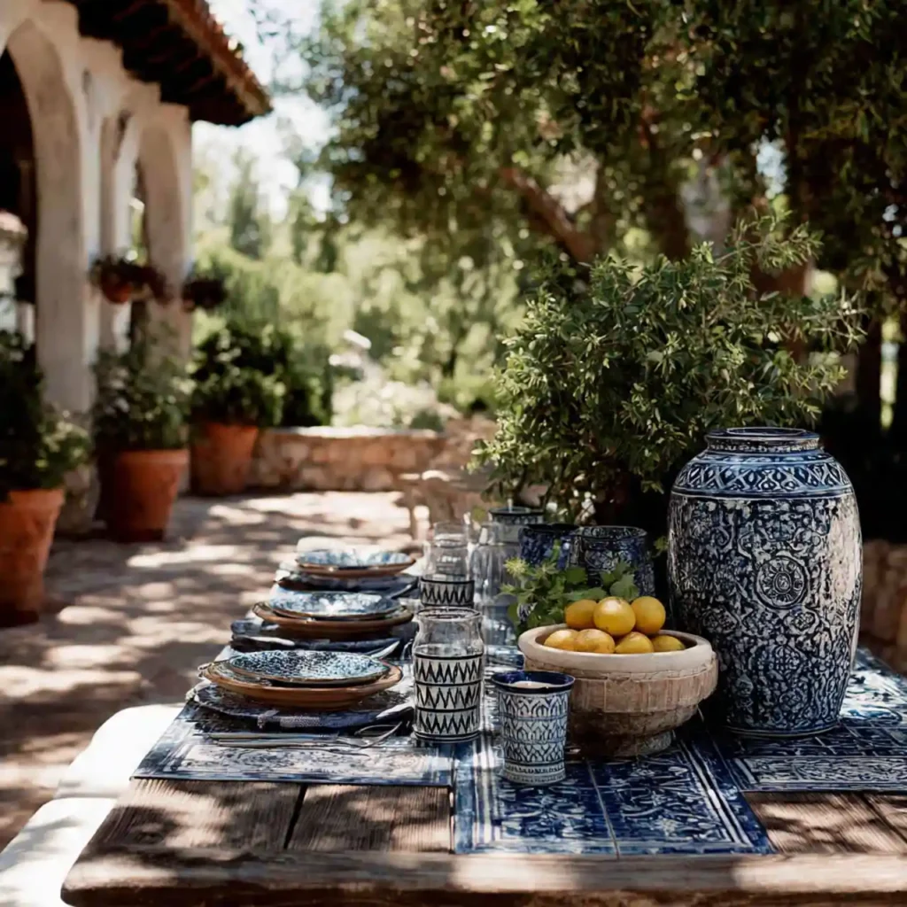 14-Outdoor Table Decor Idea