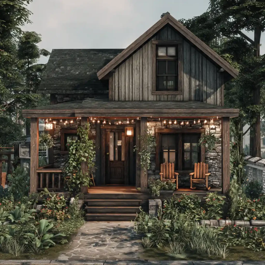 14-Rustic Home Exterior Idea