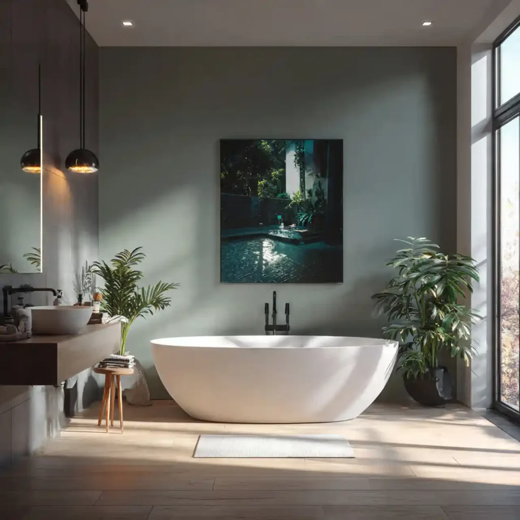 15-Bathtub Decor Idea