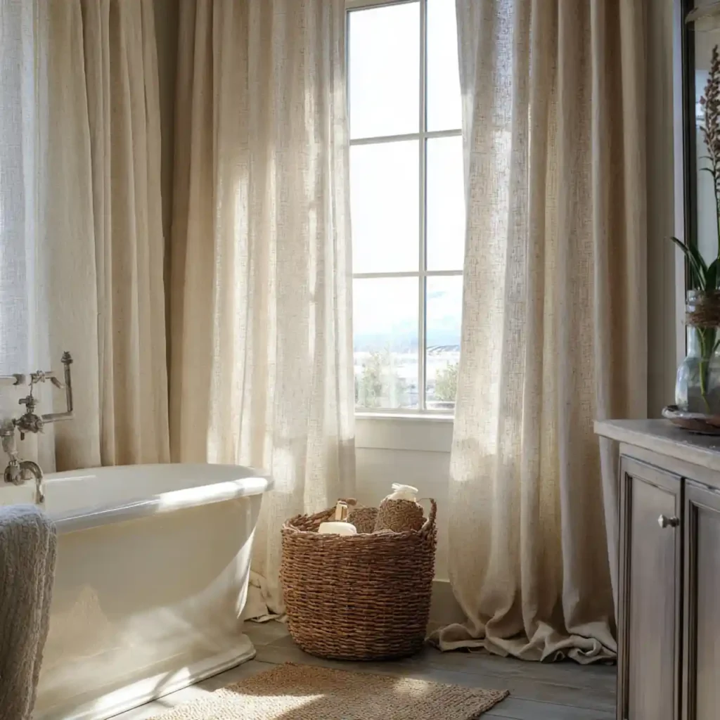 15-Farmhouse Bathroom Idea