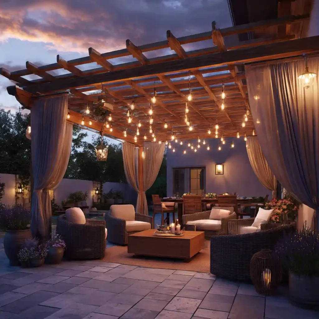 15-Outdoor Patio Lighting Idea