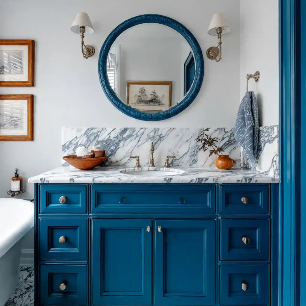 16-Blue Bathroom Idea