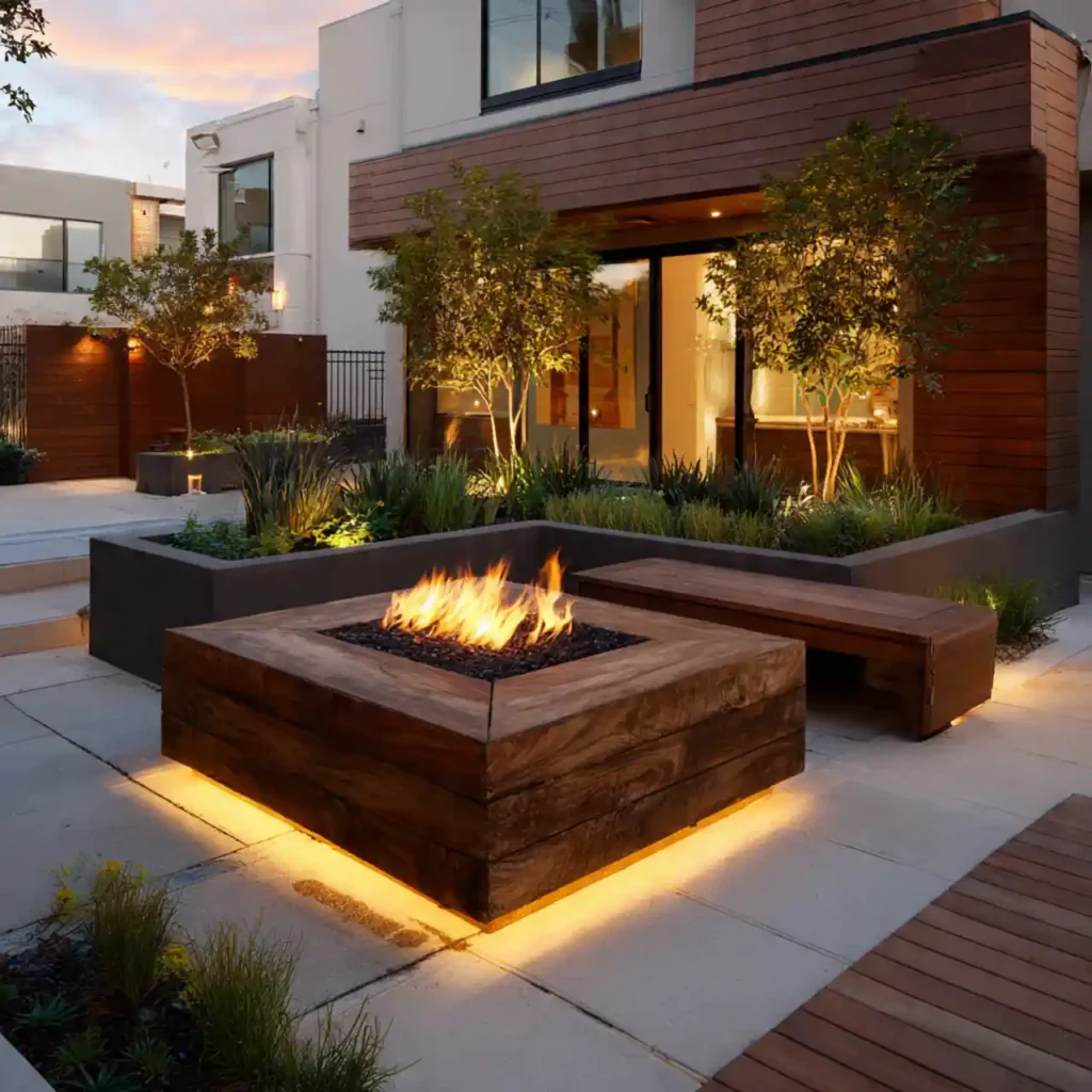 16-Outdoor Fire Pit Area Idea
