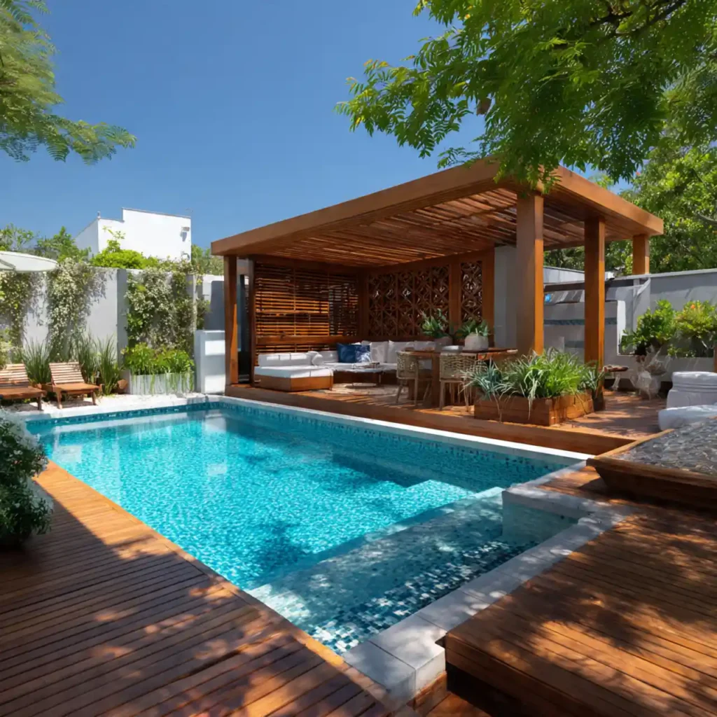 16-Outdoor Pool Area Idea
