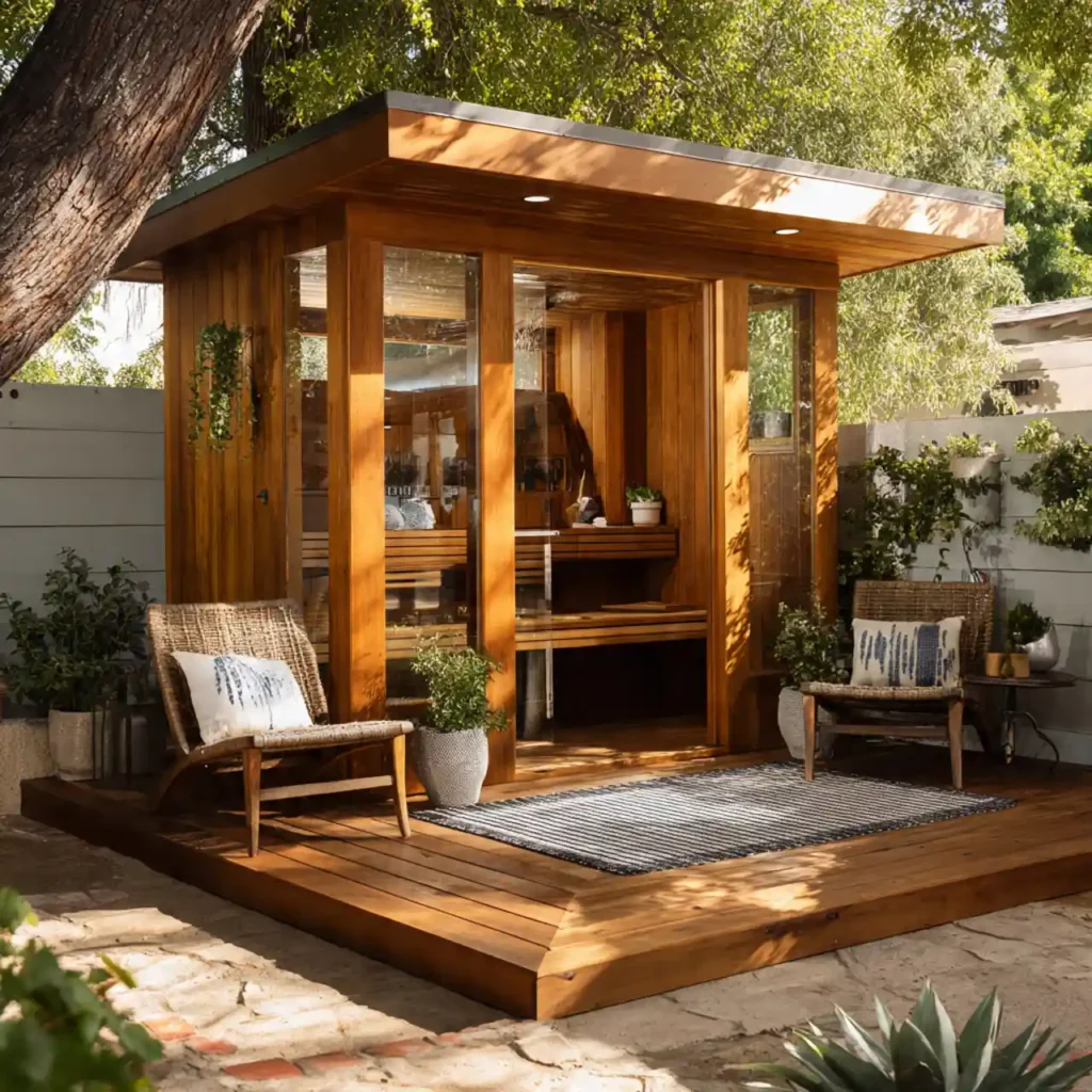 16-Outdoor Sauna Idea