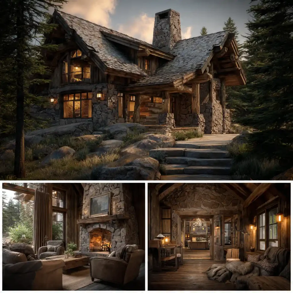 16-Rustic Home Exterior Idea