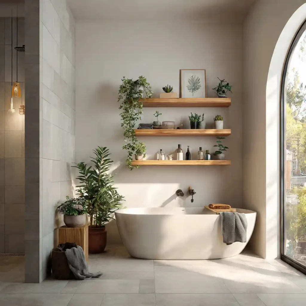 17-Bathtub Decor Idea