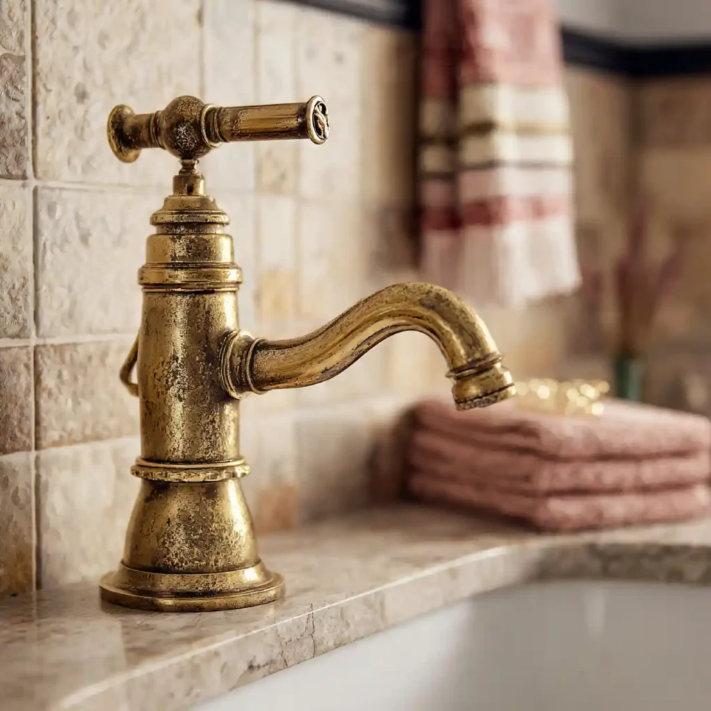 17-Farmhouse Bathroom Idea