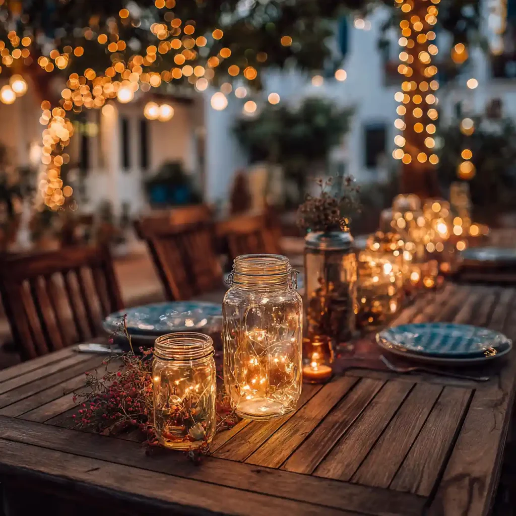17-Outdoor Table Decor Idea