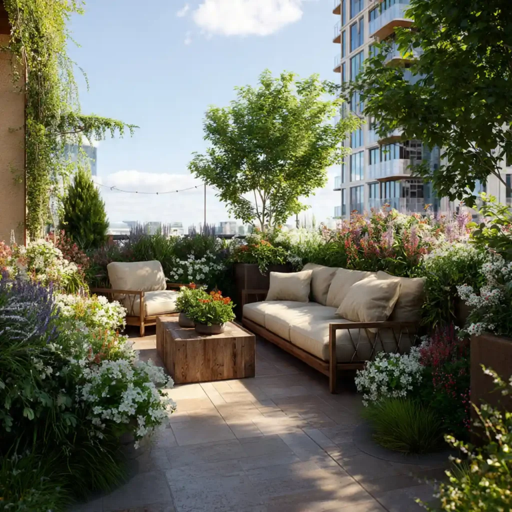 17-Rooftop Garden Idea