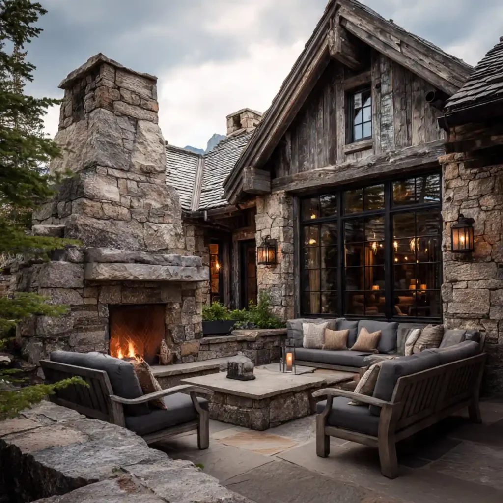 17-Rustic Home Exterior Idea