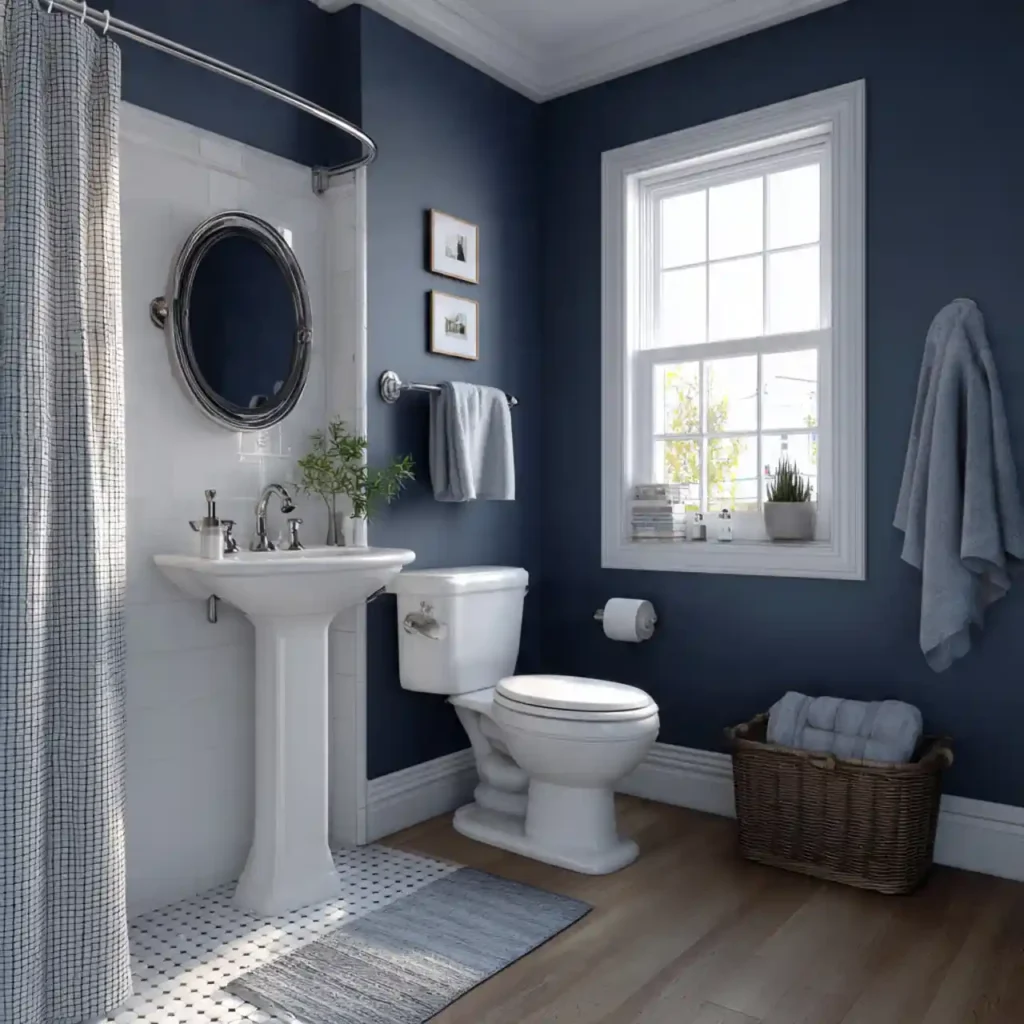 18-Blue Bathroom Idea