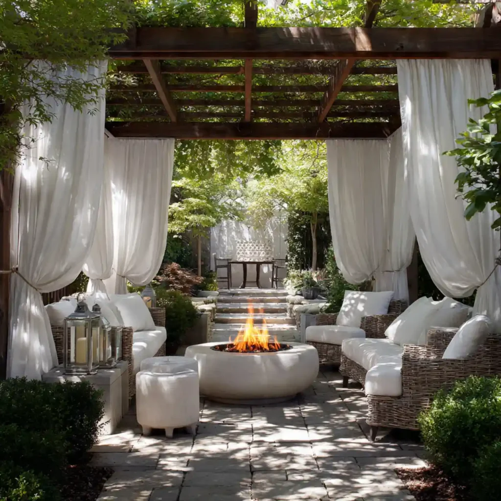 18-Outdoor Fire Pit Area Idea