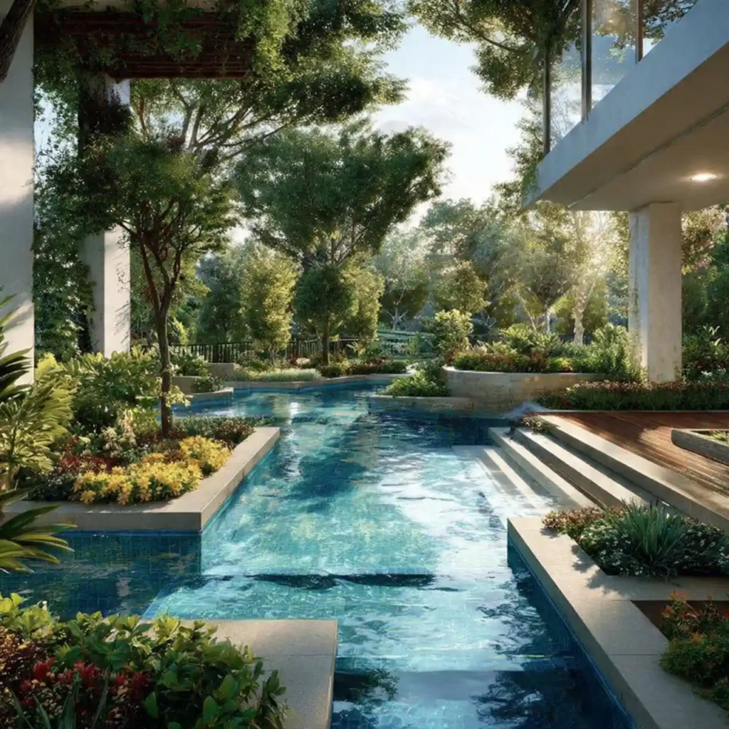 18-Outdoor Pool Area Idea